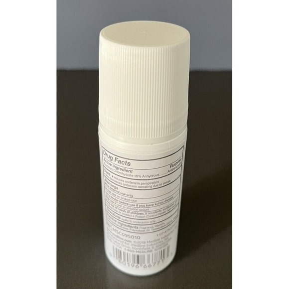 MedLine Roll On Anti-Perspirant Fresh Scent 1.5 FL OZ Alcohol Free Exp 01/27 New - Picture 3 of 3